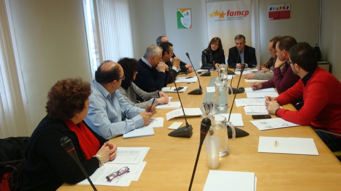 Carmen Sánchez y Ángel Gracia presiden la constitución de la Comisión.