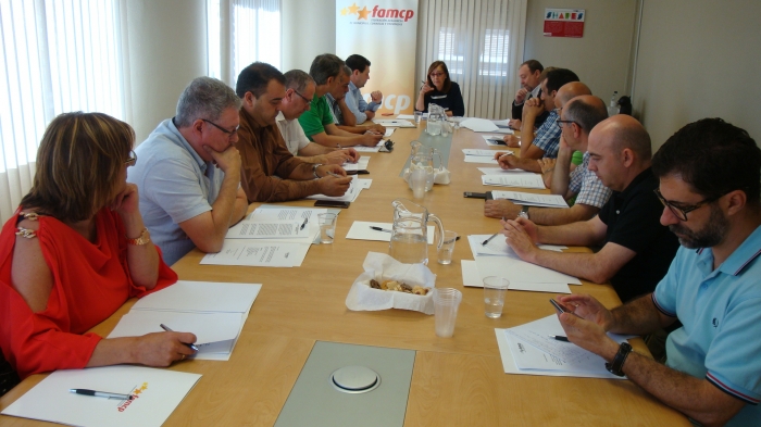 Reunión de la Comisión Ejecutiva y el Consejo de la Federación Aragonesa de Municipios, Comarcas y Provincias (FAMCP)